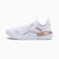 Platinum Metallic Women's Training Shoes, Puma White-Rose Gold, small-PHL