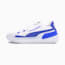 Clyde Hardwood Team Men's Basketball Shoes, Puma White-Strong Blue, small-PHL