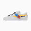 รองเท้าผ้าใบหนังกลับยูนิเซ็กซ์ BMW M Motorsport, Silver Mist-Tangerine, small-THA