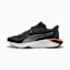 Swatch for PUMA Black-PUMA White-Glowing Red-Gray Echo