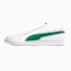 Smash Leather Trainers, Puma White-Verdant Green, small-PHL