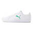 Smash Cat Leather Trainers, Puma White-Verdant Green, small-THA