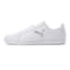 Smash Cat Leather Trainers, Puma White-Puma Silver, small-PHL