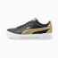 Carina Crew Metallic Women's Trainers, Puma Black-Puma Team Gold, small-PHL
