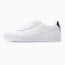 รองเท้ากีฬาผู้หญิงวัสดุหนัง Carina, Puma White-Puma White-Rosewater, small-THA