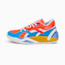 TRC Blaze Court Pop Art Basketball Shoes, Fiery Coral-Elektro Purple, small-PHL