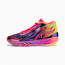 รองเท้าบาสเก็ตบอล MB.02 Be You, Purple Glimmer-Safety Yellow-Pink Glo-Sunset Glow-PUMA Black, small-THA