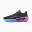 Swatch for PUMA Black-Luminous Blue-Electric Orchid