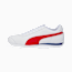 Swatch for Puma White-High Risk Red-Limoges