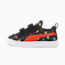 Suede Light-Flex Foodies Kids' Trainers, Puma Black-Puma Red, small-PHL