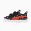 Suede Light-Flex Foodies Kids' Trainers, Puma Black-Puma Red, small-PHL