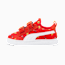 Suede Light-Flex Foodies Kids' Trainers, Puma Red-Puma White, small-PHL