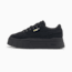 Mayze Stack Suede Sneakers Women, Puma Black, small-PHL