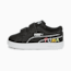 Smash v2 Home School Sneakers Babies, Puma Black-Puma White-Sunset Glow-Nitro Blue-Sun Stream, small-PHL