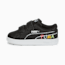 Smash v2 Home School Sneakers Babies, Puma Black-Puma White-Sunset Glow-Nitro Blue-Sun Stream, small-PHL