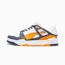 Slipstream Leather Sneakers, Puma White-Pumpkin Pie, small-PHL