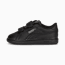 Smash 3.0 Leather V Sneakers Baby, PUMA Black-Shadow Gray, small-GBR