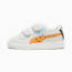 รองเท้าผ้าใบเด็ก Suede Classic Mix Match, Warm White-Bright Melon, small-THA