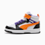 Swatch for PUMA White-Orange Glo-PUMA Black