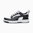 Rebound V6 Lo รองเท้าผ้าใบเด็กเล็ก, PUMA White-PUMA Black, small-THA