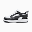 Rebound V6 Lo Toddlers' Sneakers, PUMA White-PUMA Black, small-THA