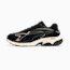 Teveris NITRO Metallic Sneakers, PUMA Black-PUMA Gold-Shadow Gray, small-PHL