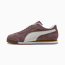 Roma Suede Sneakers Unisex, Raisin-PUMA White, small-GBR