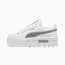 Mayze Glitter Sneakers Youth, PUMA White-PUMA Silver, small-GBR