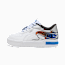 Swatch for PUMA White-PUMA Team Royal
