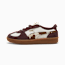 Palermo Cow Print Sneakers Women, Warm White-Chocolate Brown-Gum, small-GBR