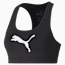 บราออกกำลังกาย 4Keeps Bra PM, Puma Black-Puma White Cat, small-THA