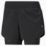 Favorite 2-in-1 Women's Woven Running Shorts, Puma Black, small-PHL