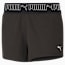 Elastic 3" Women's Training Shorts, Puma Black, small-PHL