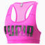 Mid 4Keeps Graphic  Training Bra, Deep Orchid-sky dye PUMA, small-PHL