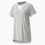 Mesh Short Sleeve Women's Training Tee, Light Gray Heather, small-PHL