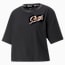 Moto Women's Training Tee, Puma Black-Motto print, small-PHL