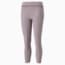Studio Mesh Inset High Waist 7/8 Women's Training Leggings, Quail Heather, small-PHL