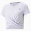 Studio Yogini Lite Twist Training Tee Women, Spring Lavender, small-PHL