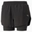 Run Favourite Woven 2-in-1 Running Shorts Women, PUMA Black, small-PHL