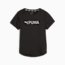 PUMA FIT Ultrabreathe Training Tee Women, PUMA Black-SS24 White Graphic, small-THA