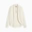 Studio Unwind Women's Long Training Cardigan, Alpine Snow, small-PHL