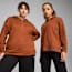 WOMEN'S CLOUDSPUN FULL-ZIP TRAINING HOODIE, Teak, small-PHL