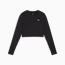 PUMA SHAPE Long Sleeve Cropped Top Women, PUMA Black, small-GBR