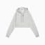 PUMA x HYROX Heavyweight Hoodie Women, Light Gray Heather, small-GBR