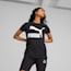 เสื้อยืดคอกลมผู้หญิง Classics Logo Tee, Puma Black, small-THA