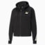 Elevate Full-Zip Women's Hoodie, Cotton Black, small-PHL