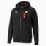 Scuderia Ferrari Race Hooded Men's Sweat Jacket, Puma Black, small-PHL