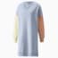 Downtown V-Neck Women's Dress, Arctic Ice, small-PHL