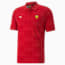 Scuderia Ferrari Race Graphic Printed Motorsport Polo Shirt Men, Rosso Corsa, small-PHL