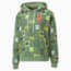 Run it Back Printed Basketball Hoodie Men, Dusty Green, small-PHL